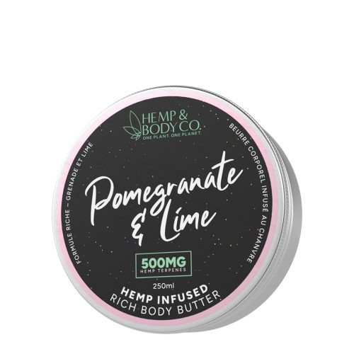 HempandBodyCo-Rich-Body-Butter-Pomegranate-Lime-500mg-250ml