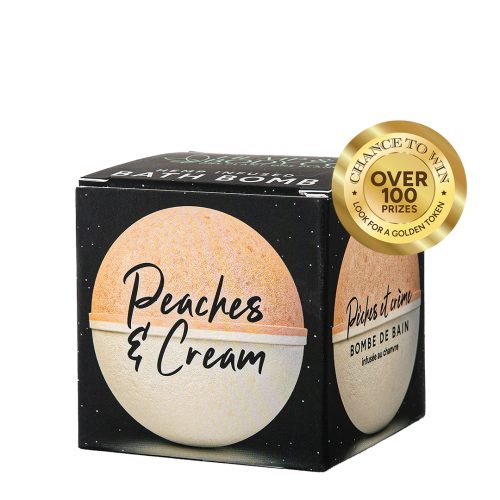 Peaches & Cream Bath Bomb – 110mg