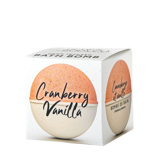 Hemp and Body Co Cranberry Vanilla Bath Bomb Non CBD