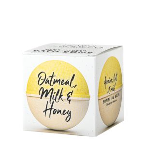 Hemp and Body Co Oatmeal Milk Honey Bath Bomb Non CBD